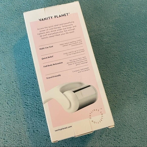 NIB-Face & Body Ice Roller by Vanity Planet Reduce Puffiness - Picture 2 of 3